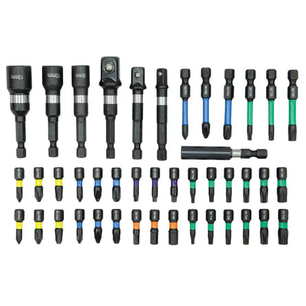 Jefferson 43 Piece Impact Screwdriver Bit Set