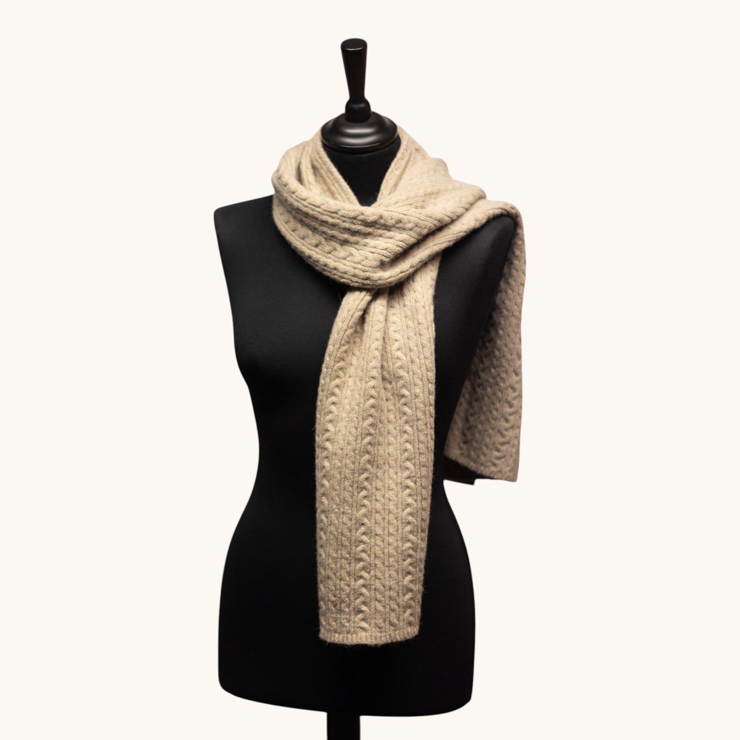 Jess & Lou Cable Knit Scarf