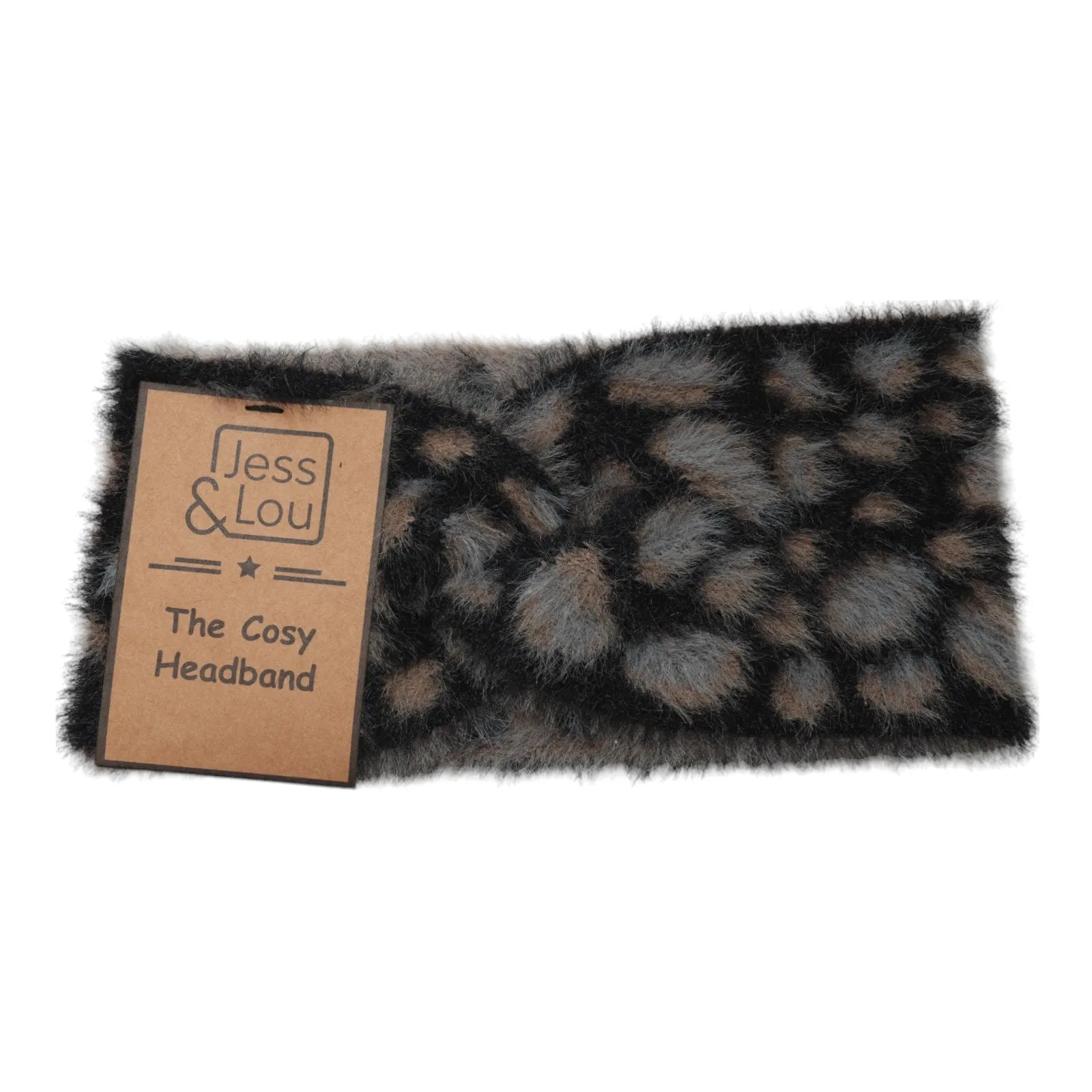 Jess & Lou Cosy Animal Print Headband