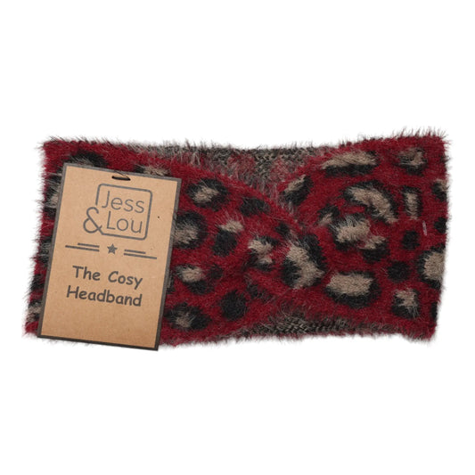 Jess & Lou Cosy Animal Print Headband