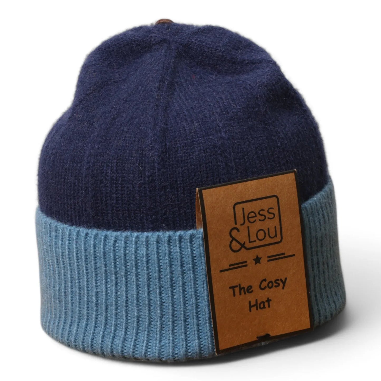 Jess & Lou Two Coloured Beanie Hat
