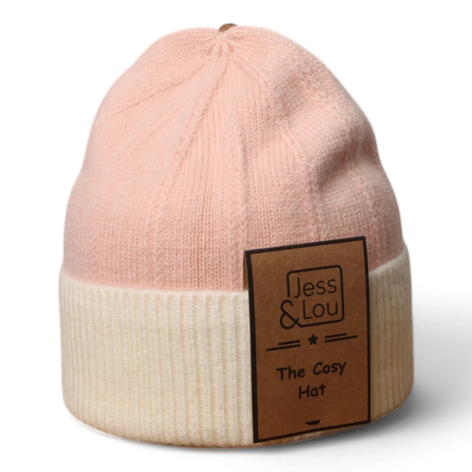 Jess & Lou Two Coloured Beanie Hat