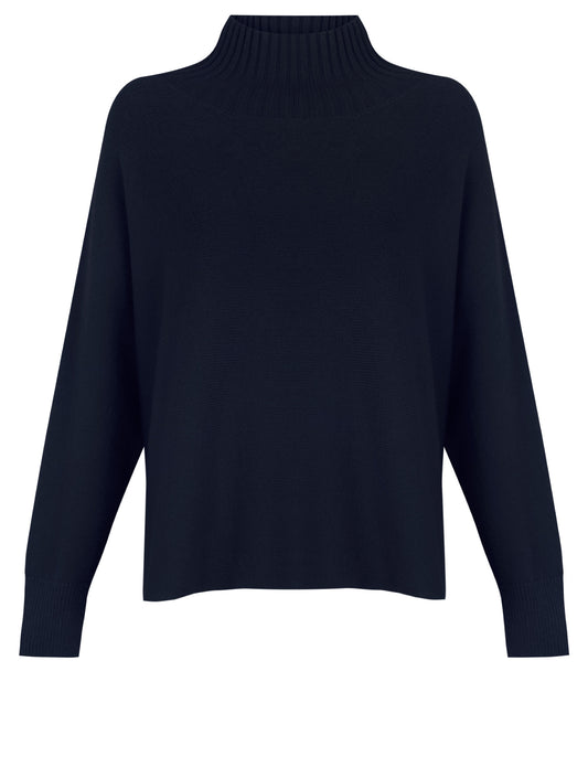 Amazing Woman Jolie Boxy High Neck Knit