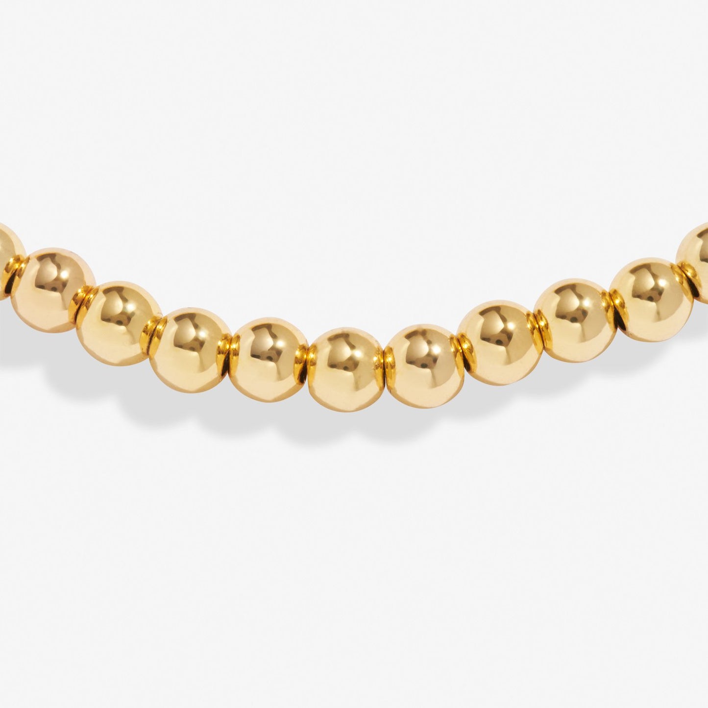 Joma Jewellery 4mm Stacking Bracelet In Gold Plating