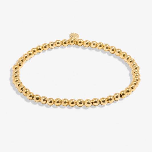 Joma Jewellery 4mm Stacking Bracelet In Gold Plating