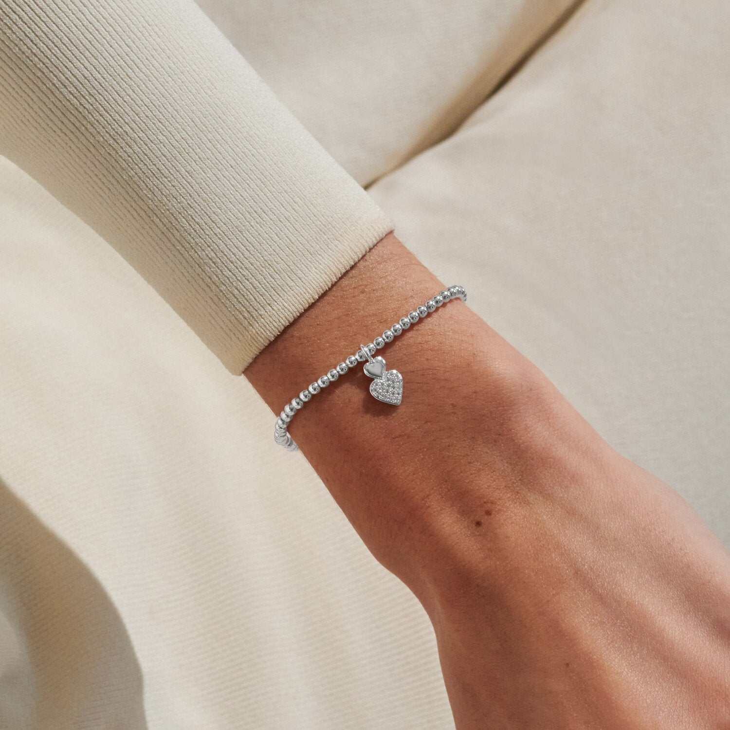Joma Jewellery A Little Best Big Sis Silver Bracelet
