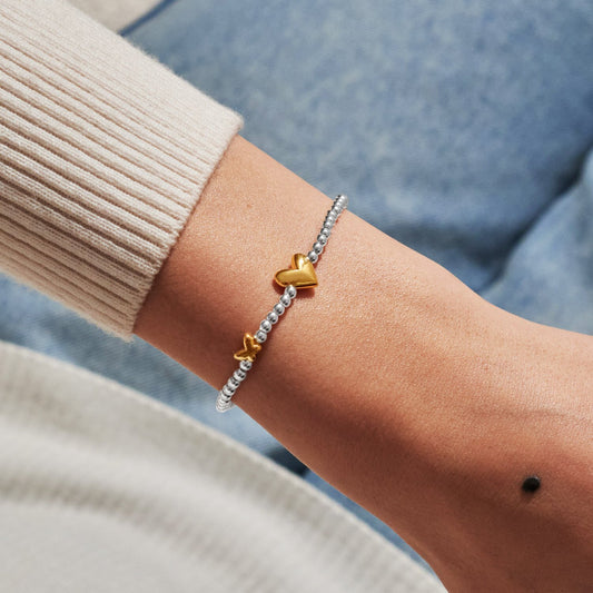 Joma Jewellery A Little Birth Month April Silver Plated Bracelet