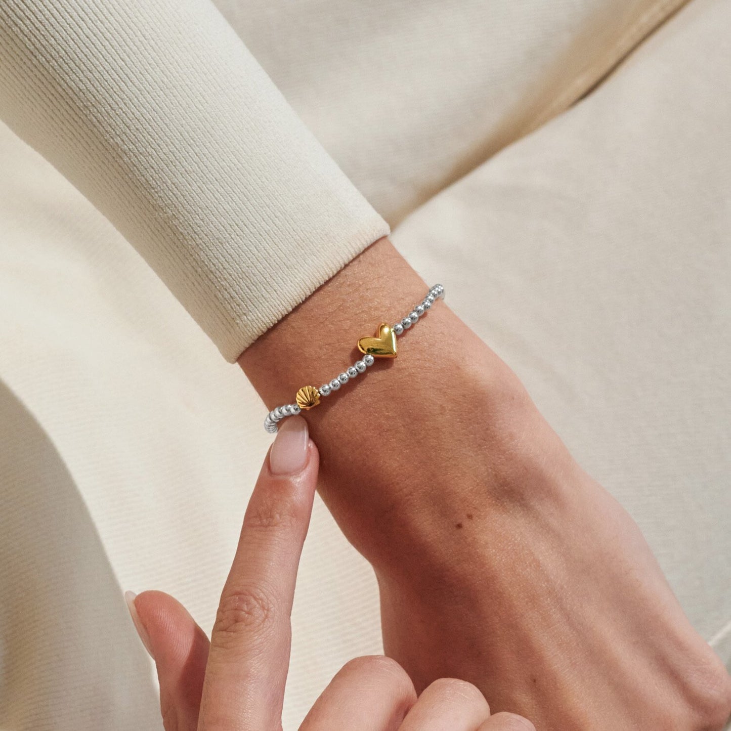 Joma Jewellery A Little Birth Month August Silver Plated Bracelet