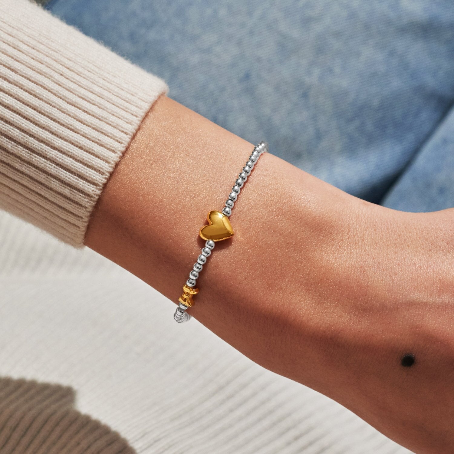 Joma Jewellery A Little Birth Month January Silver Plated Bracelet