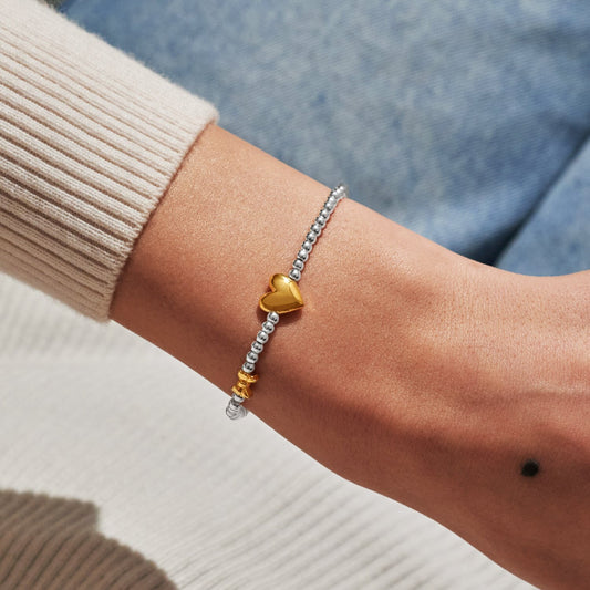Joma Jewellery A Little Birth Month January Silver Plated Bracelet