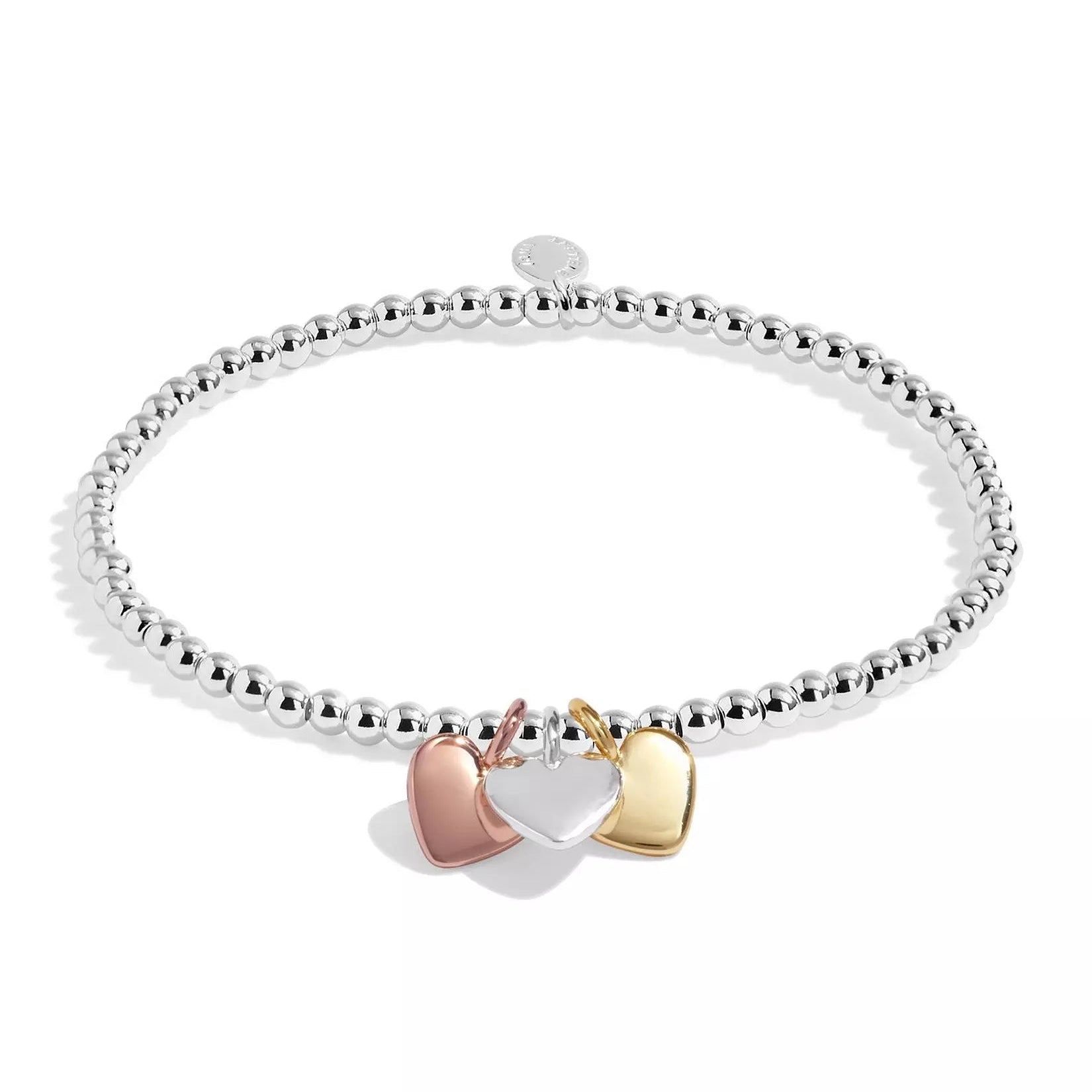 Joma Jewellery A Little Charmed Moments Friendship Silver Plated Bracelet