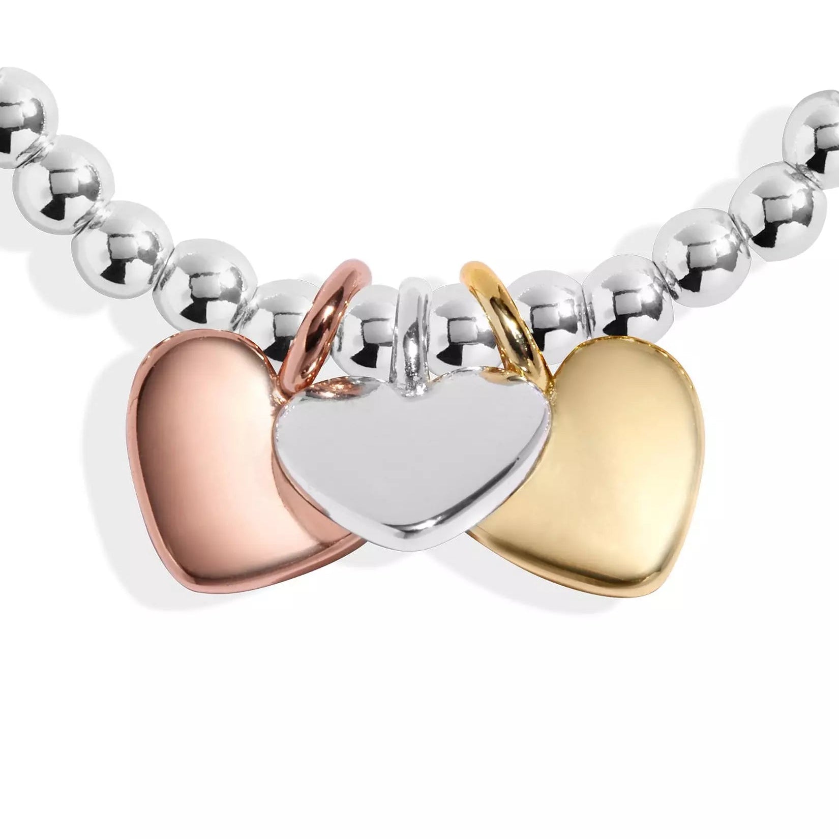 Joma Jewellery A Little Charmed Moments Friendship Silver Plated Bracelet