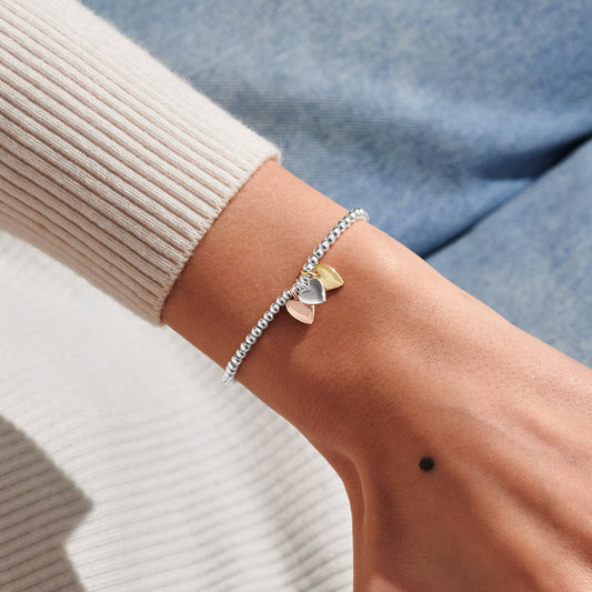 Joma Jewellery A Little Charmed Moments Happy Birthday Silver Plated Bracelet