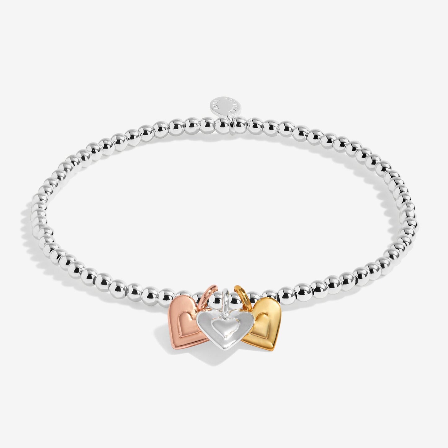 Joma Jewellery A Little Charmed Moments Mother & Daughter Silver Plated Bracelet