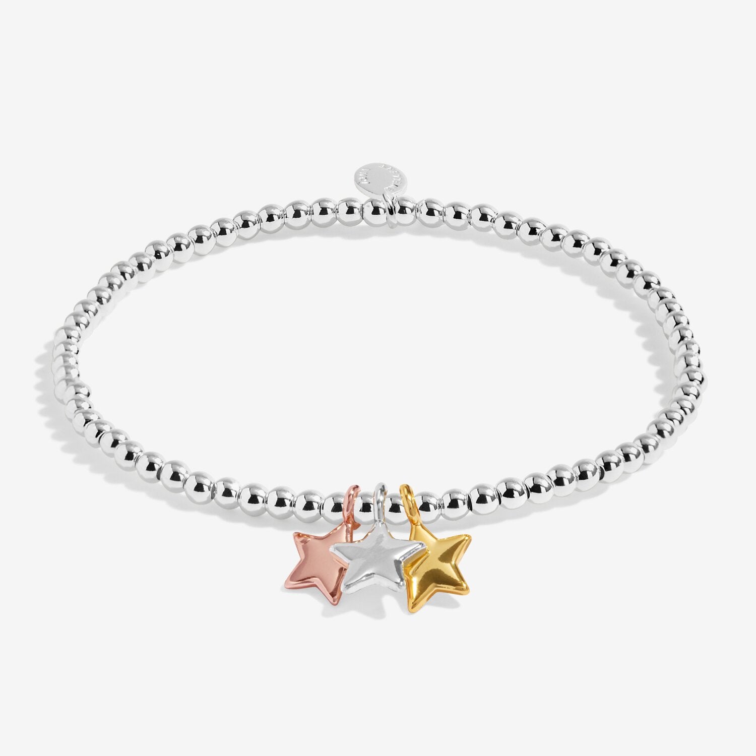 Joma Jewellery A Little Charmed Moments Thank You Silver Plated Bracelet