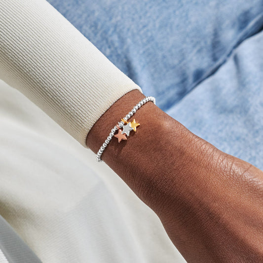 Joma Jewellery A Little Charmed Moments Thank You Silver Plated Bracelet