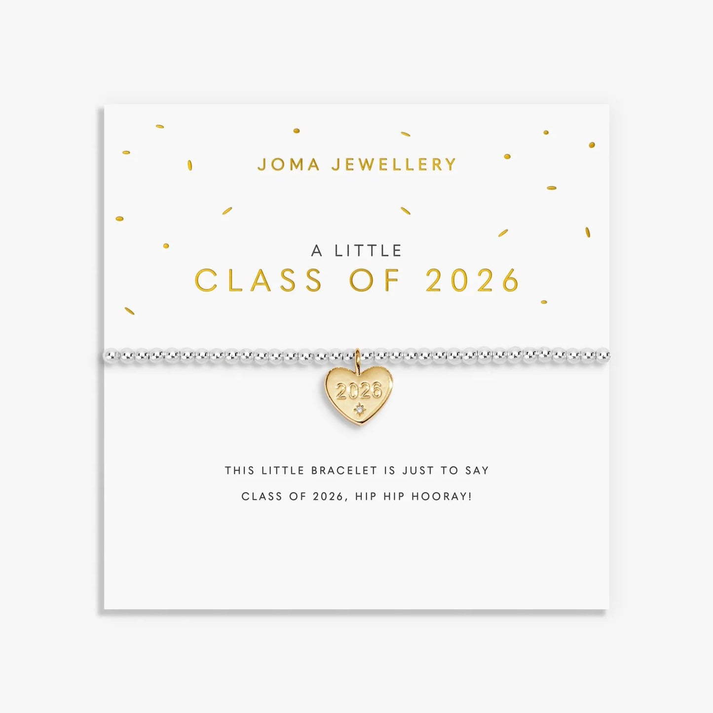 Joma Jewellery A Little Class Of 2026 Silver Bracelet