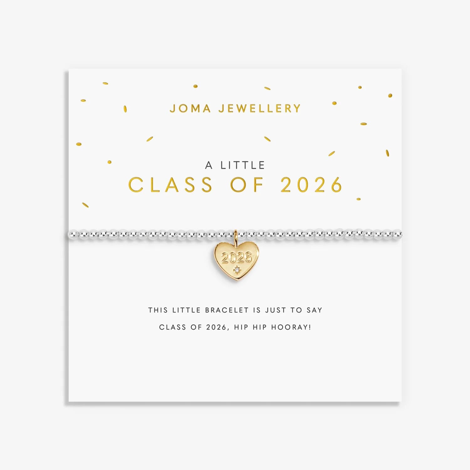 Joma Jewellery A Little Class Of 2026 Silver Bracelet