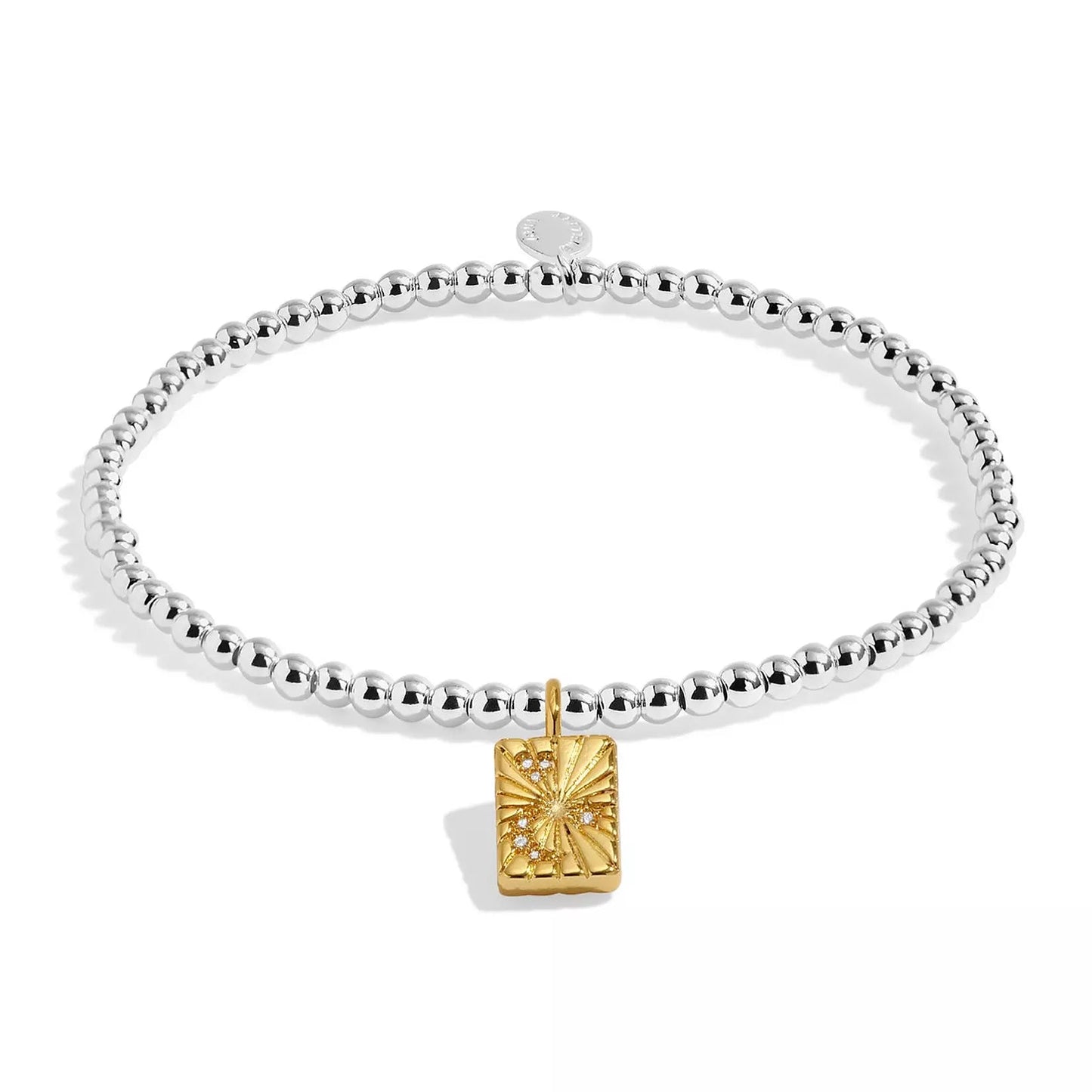 Joma Jewellery A Little Dreams Adevntures Memories Silver & Gold Plated Bracelet
