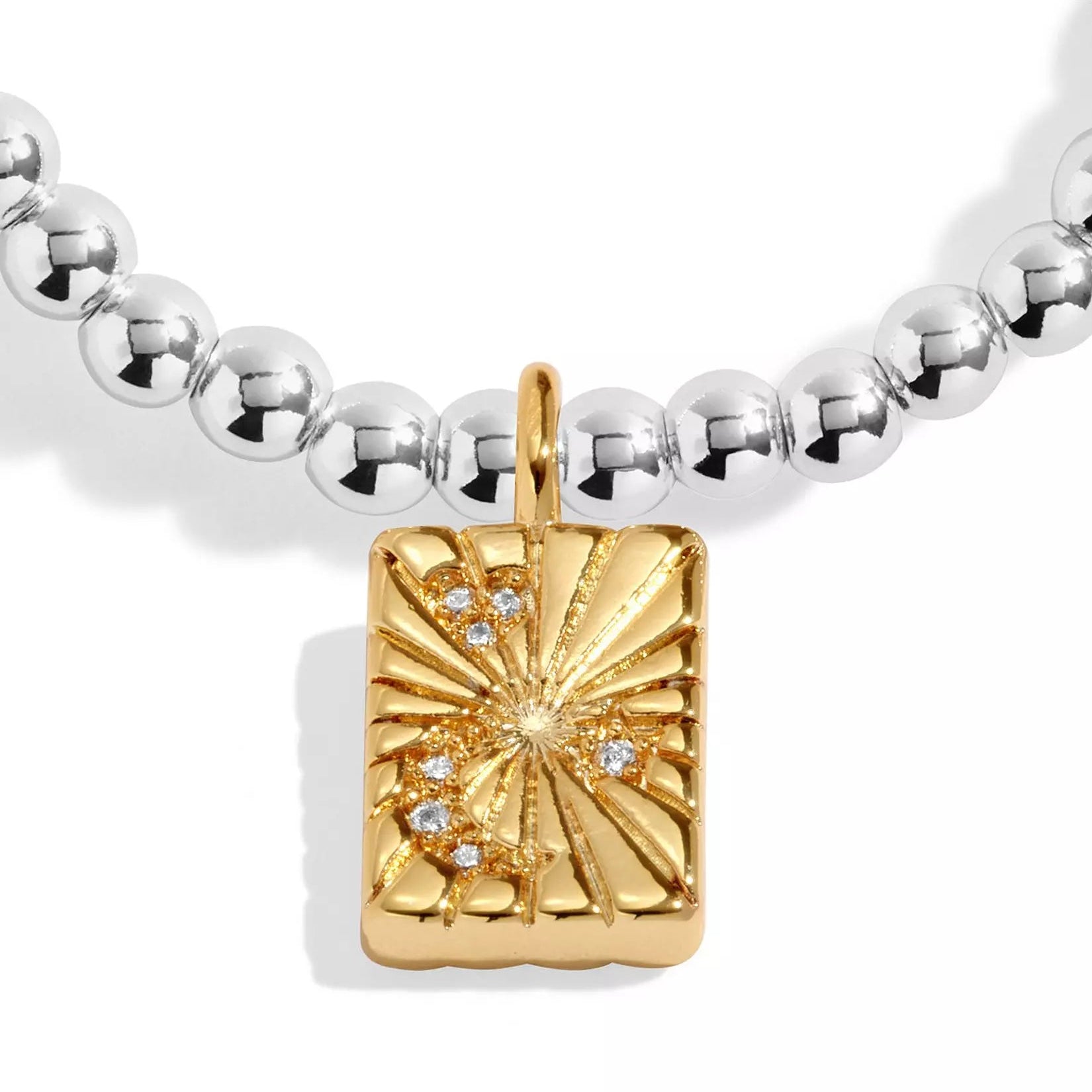Joma Jewellery A Little Dreams Adevntures Memories Silver & Gold Plated Bracelet