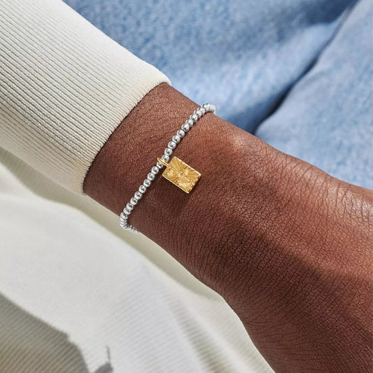 Joma Jewellery A Little Dreams Adevntures Memories Silver & Gold Plated Bracelet