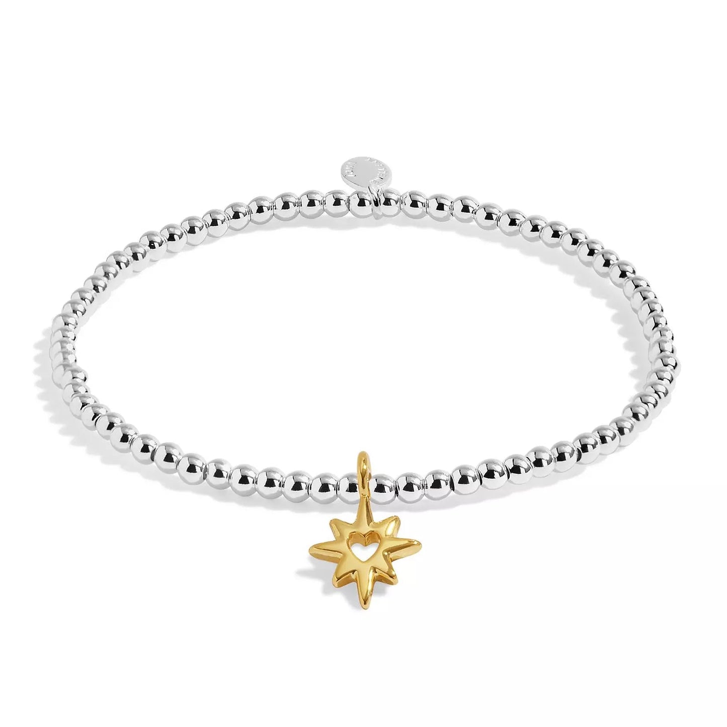Joma Jewellery A Little Good Energy Silver & Gold Plated Bracelet