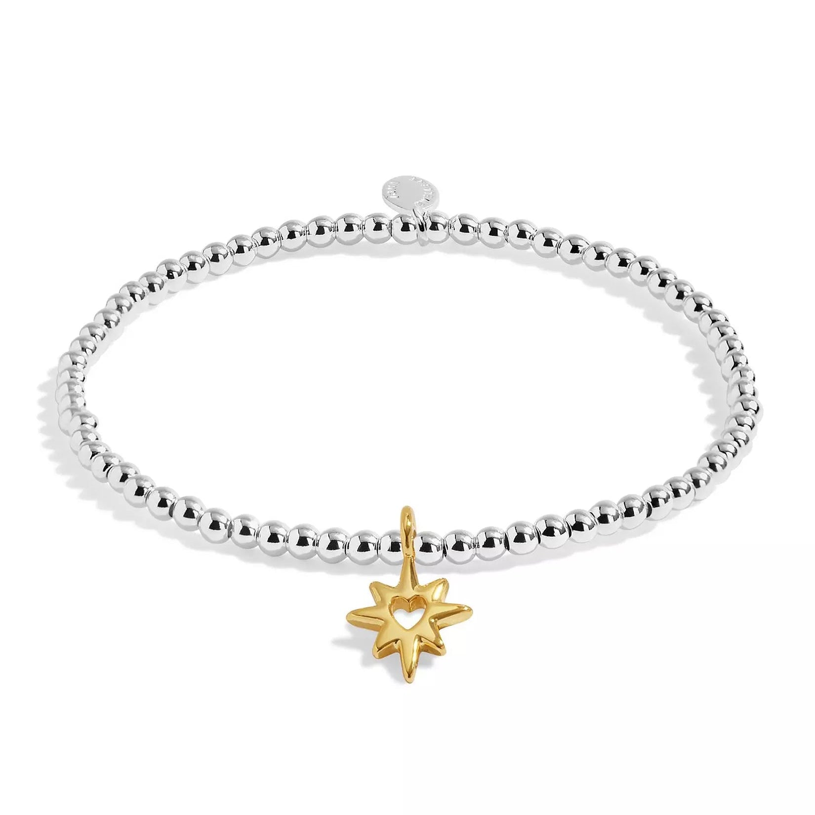 Joma Jewellery A Little Good Energy Silver & Gold Plated Bracelet