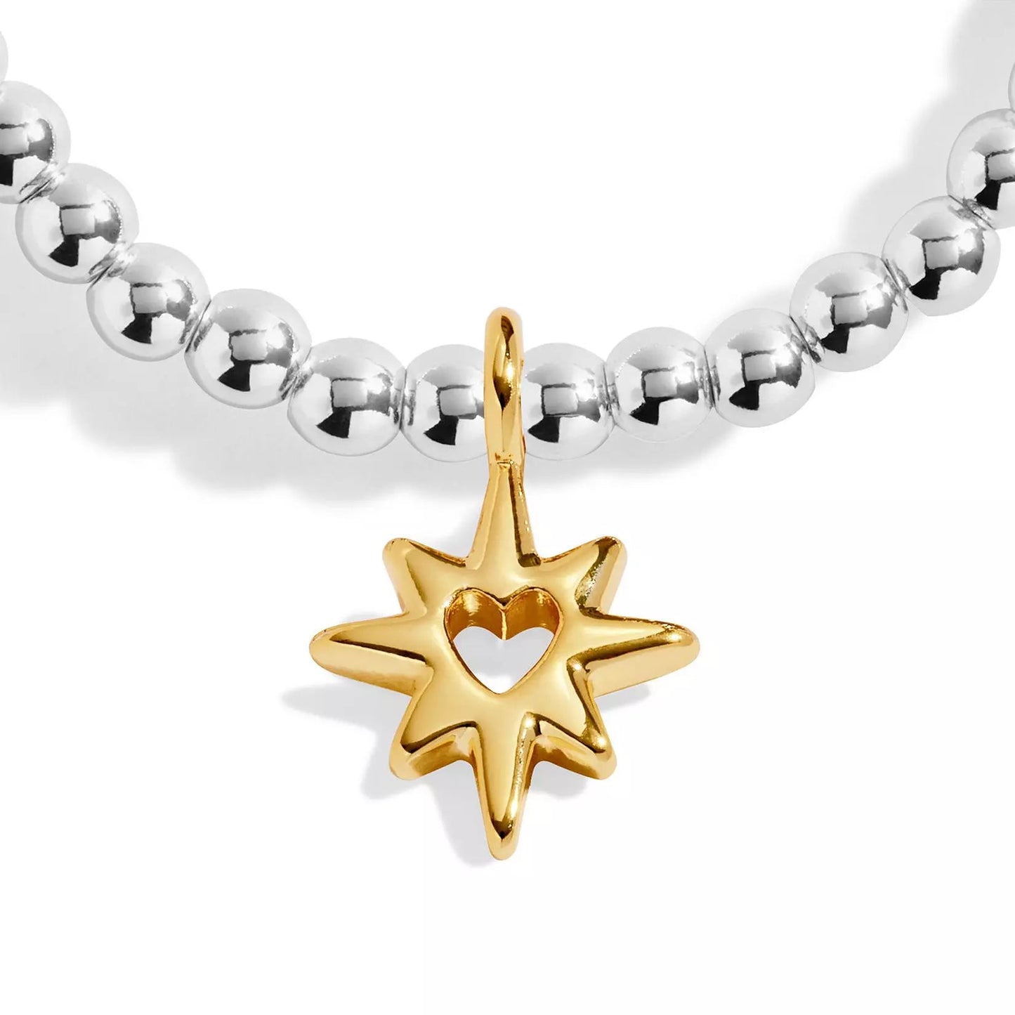 Joma Jewellery A Little Good Energy Silver & Gold Plated Bracelet