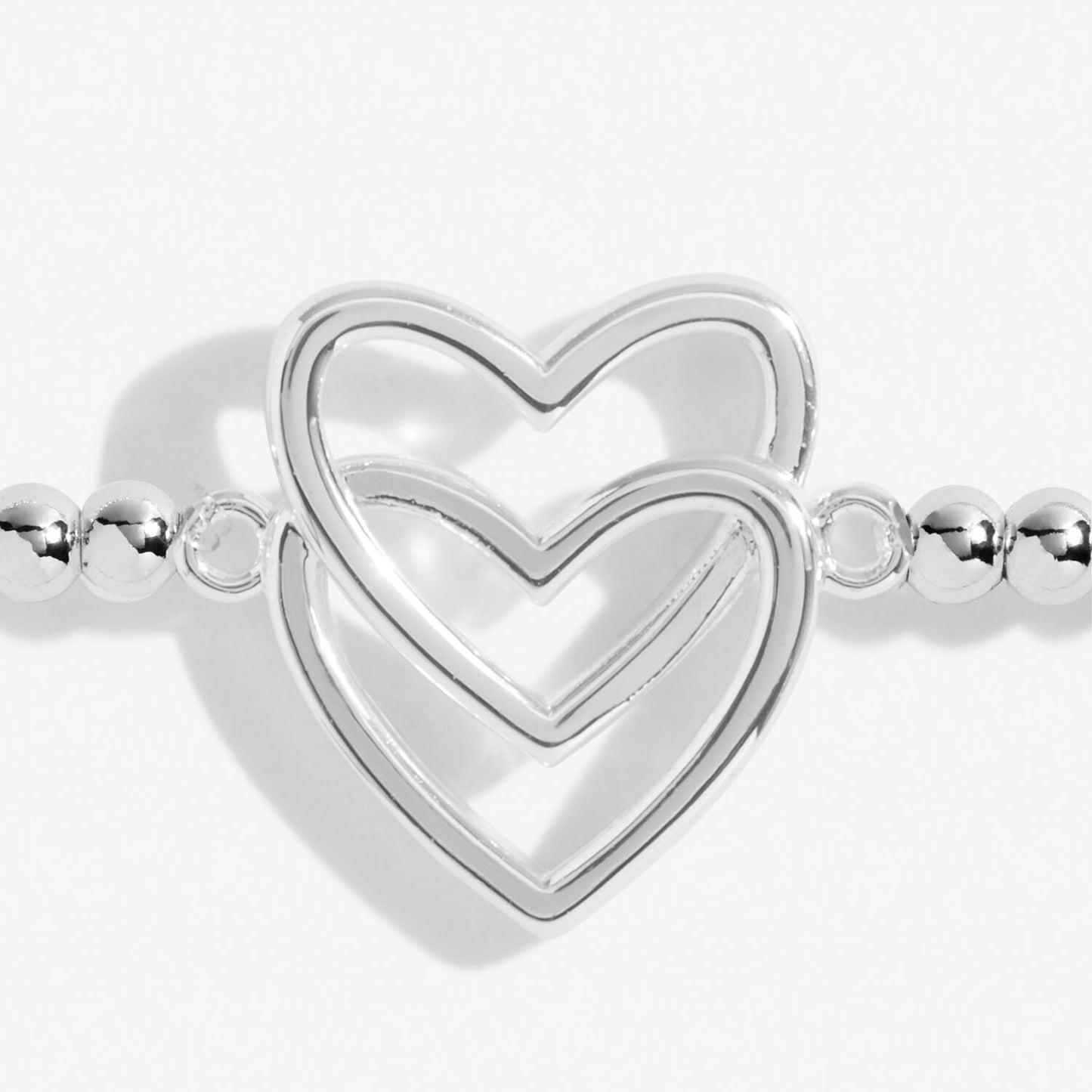 Joma Jewellery A Little Happy Birthday Double Heart Bracelet