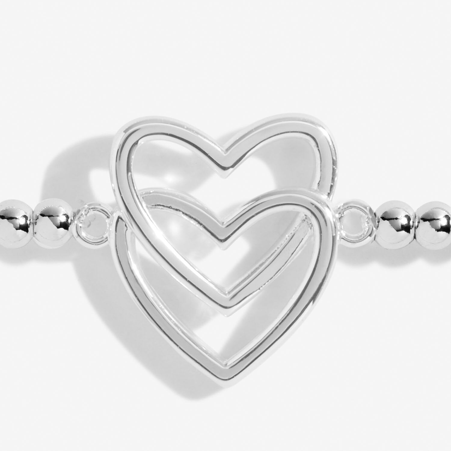 Joma Jewellery A Little Happy Birthday Double Heart Bracelet