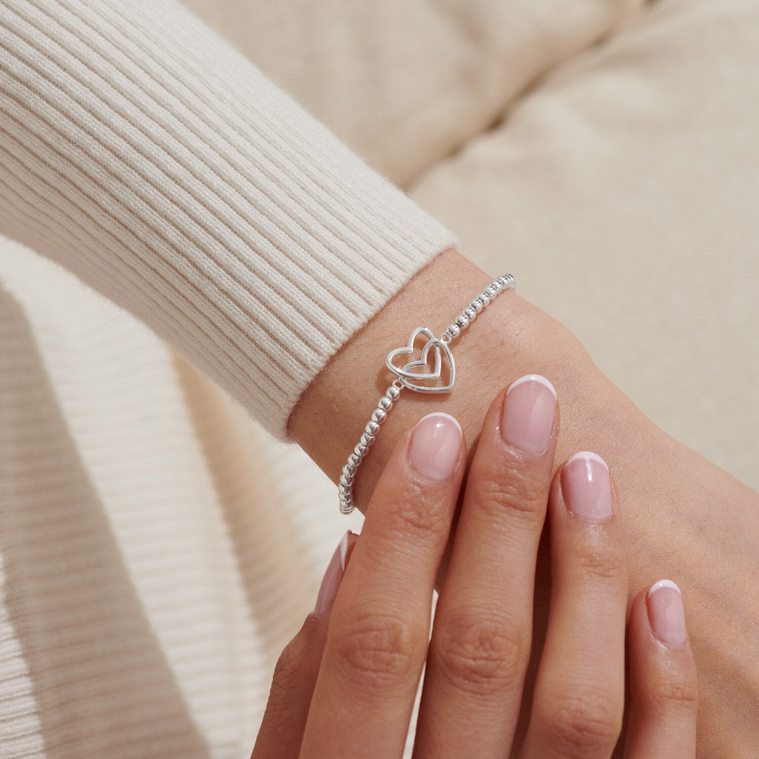 Joma Jewellery A Little Happy Birthday Double Heart Bracelet