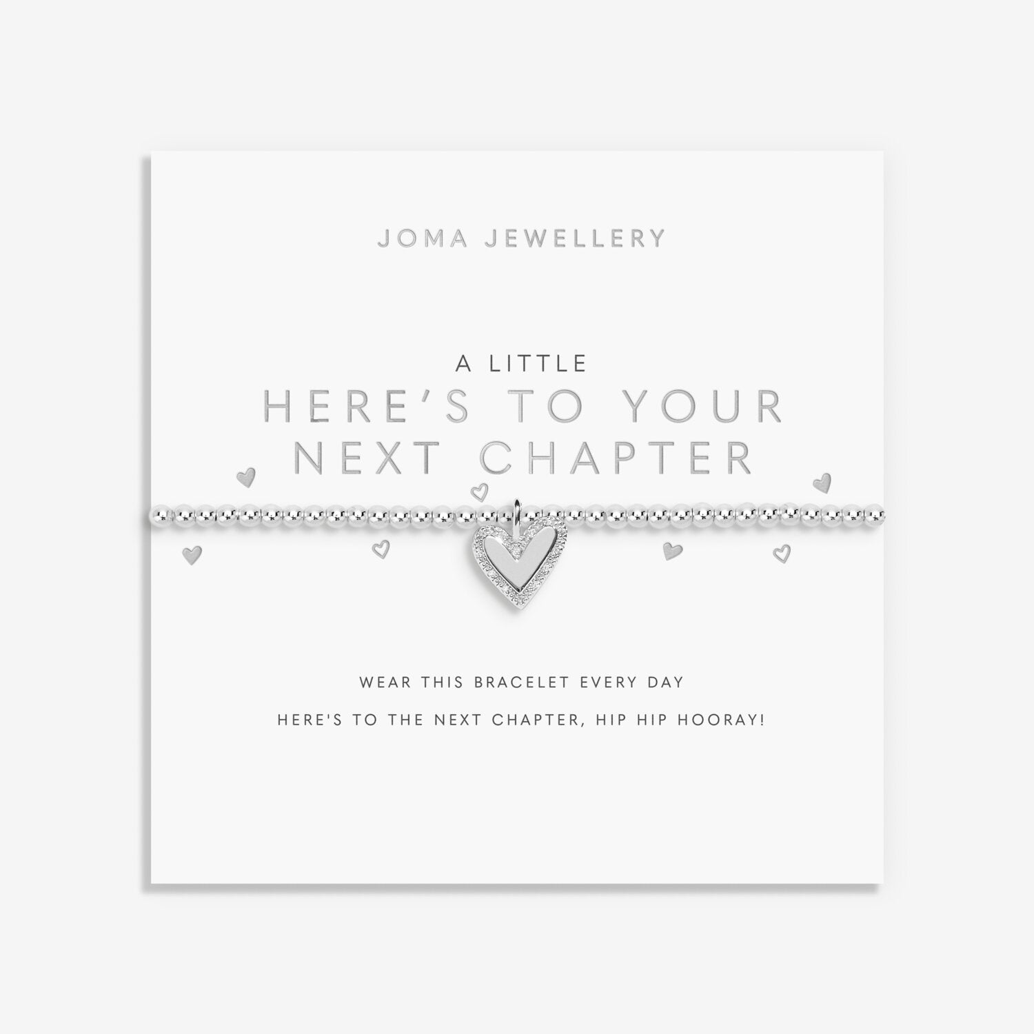 Joma Jewellery A Little Here's To Your Next Chapter Bracelet