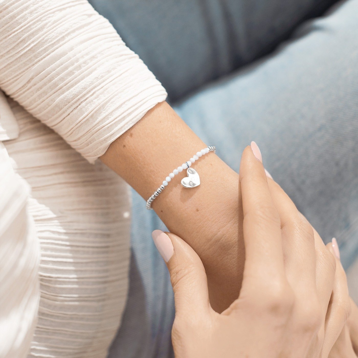 Joma Jewellery A Little June Moonstone Birthstone Bracelet