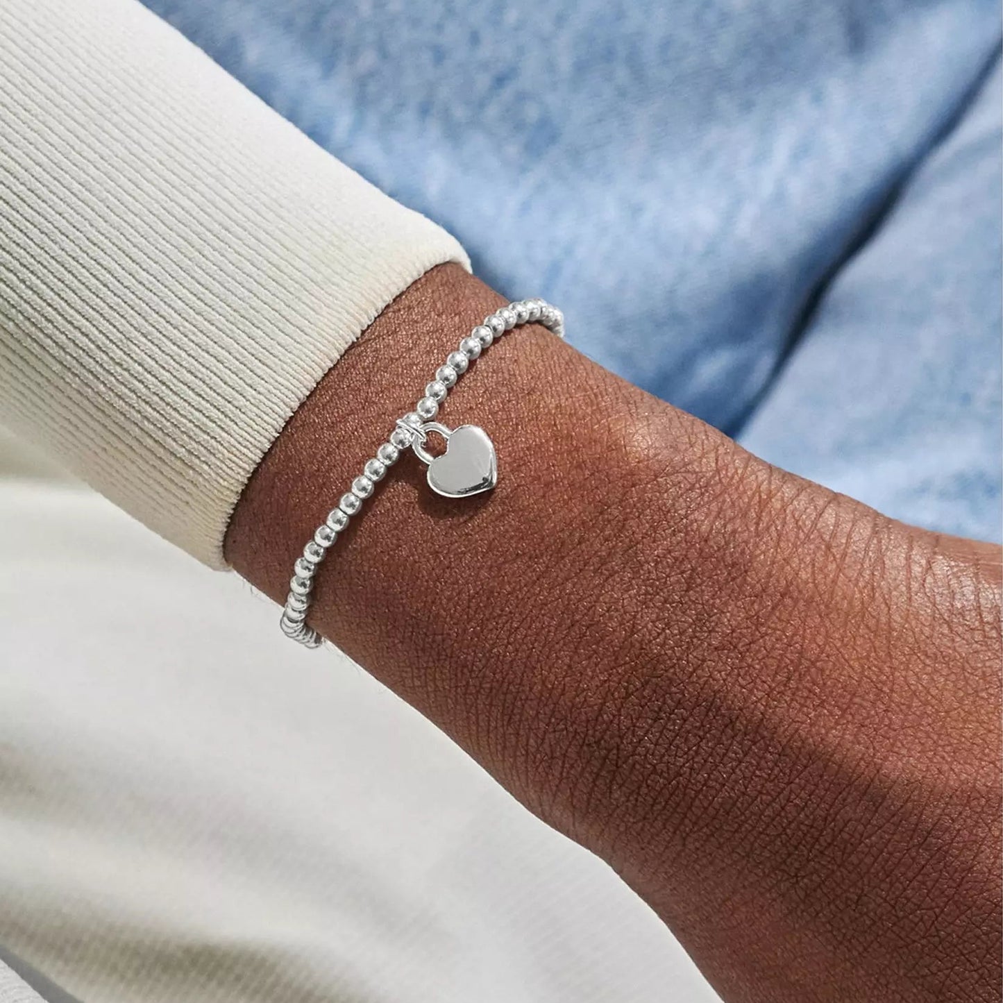Joma Jewellery A Little Lots of Love Silver Plated Bracelet