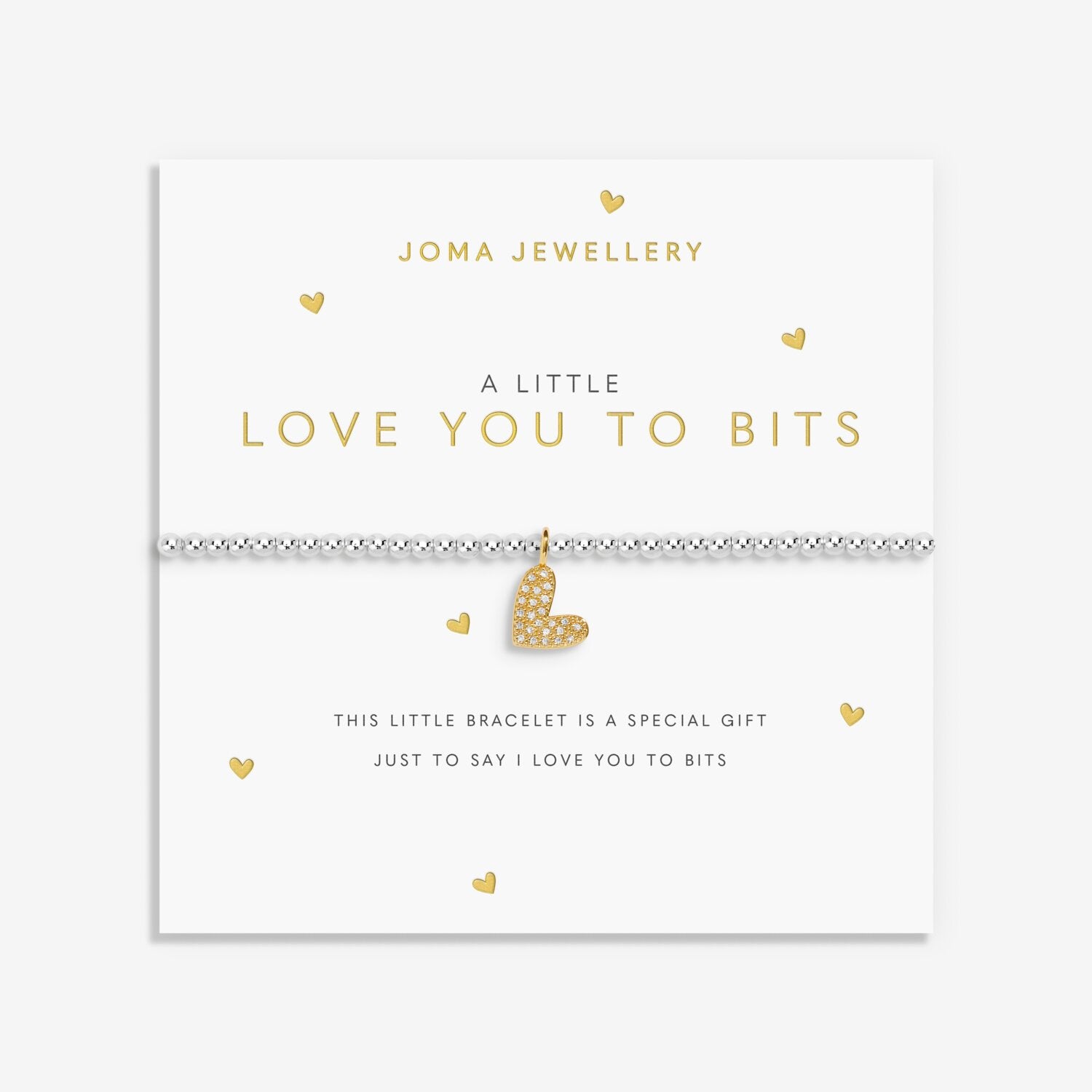 Joma Jewellery A Little Love You To Bits Bracelet