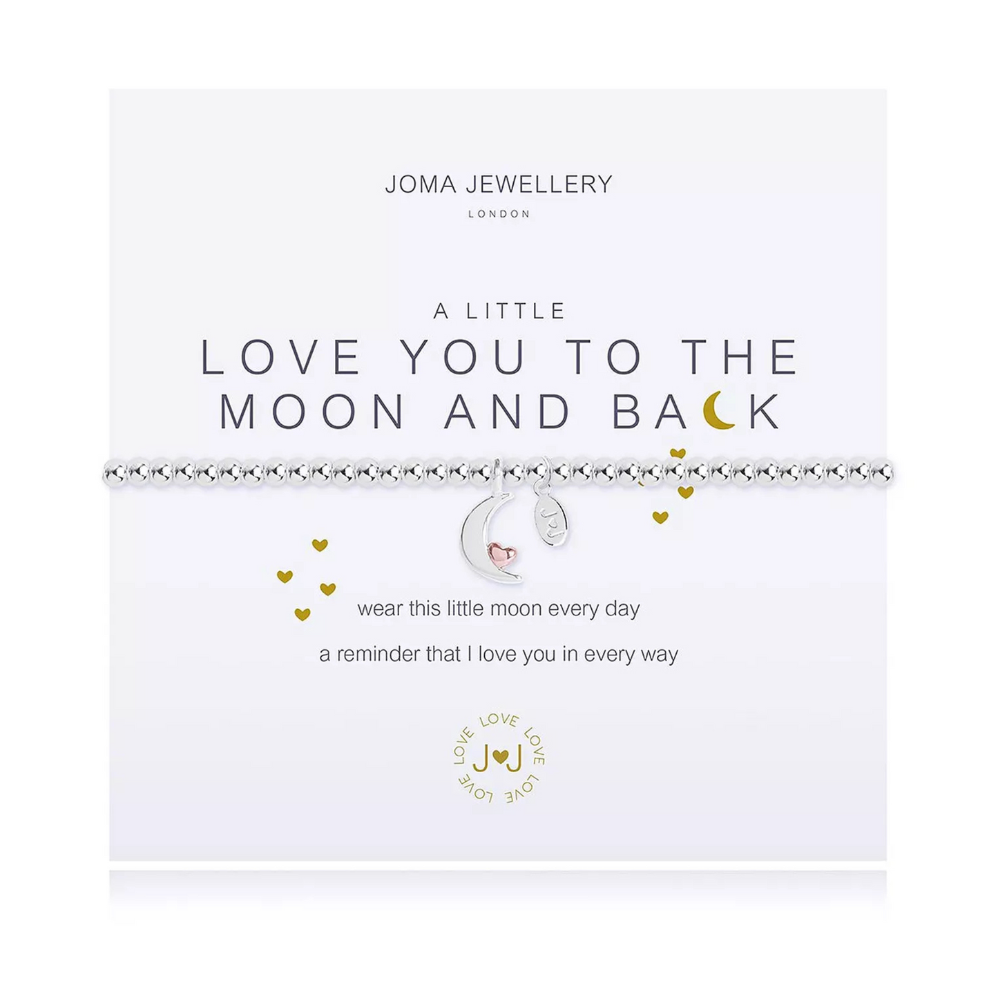 Joma Jewellery A Little Love You To The Moon & Back Bracelet