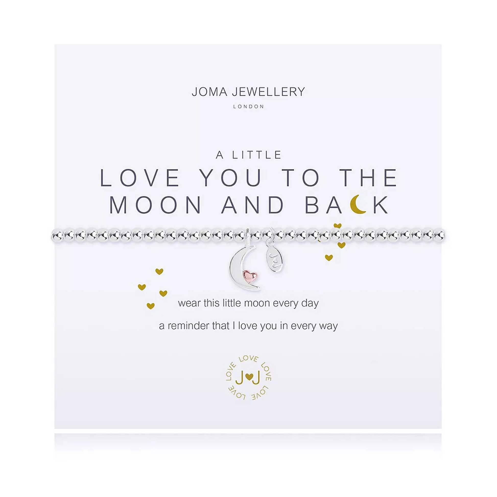 Joma Jewellery A Little Love You To The Moon & Back Bracelet