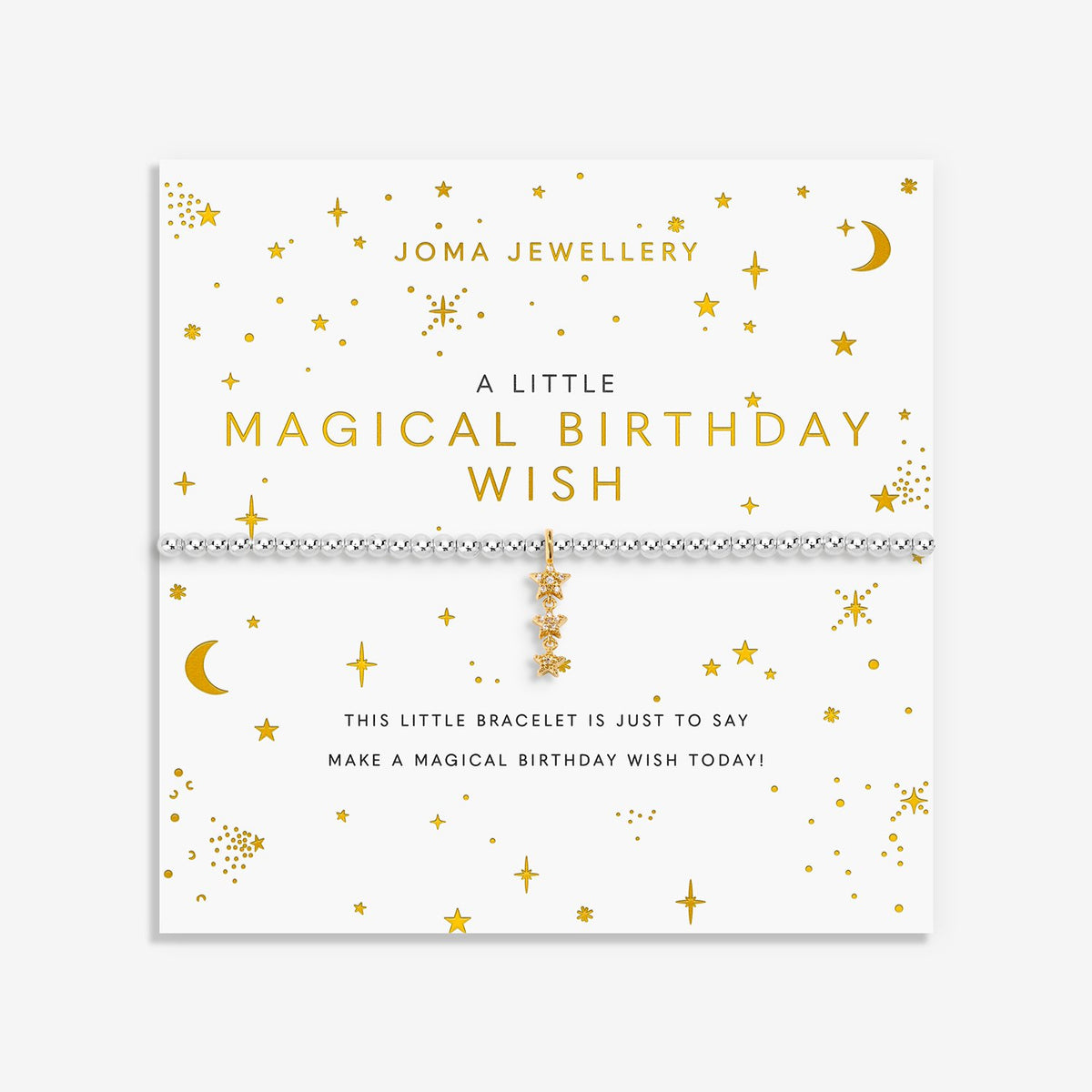 Joma Jewellery A Little Magical Birthday Wish Bracelet