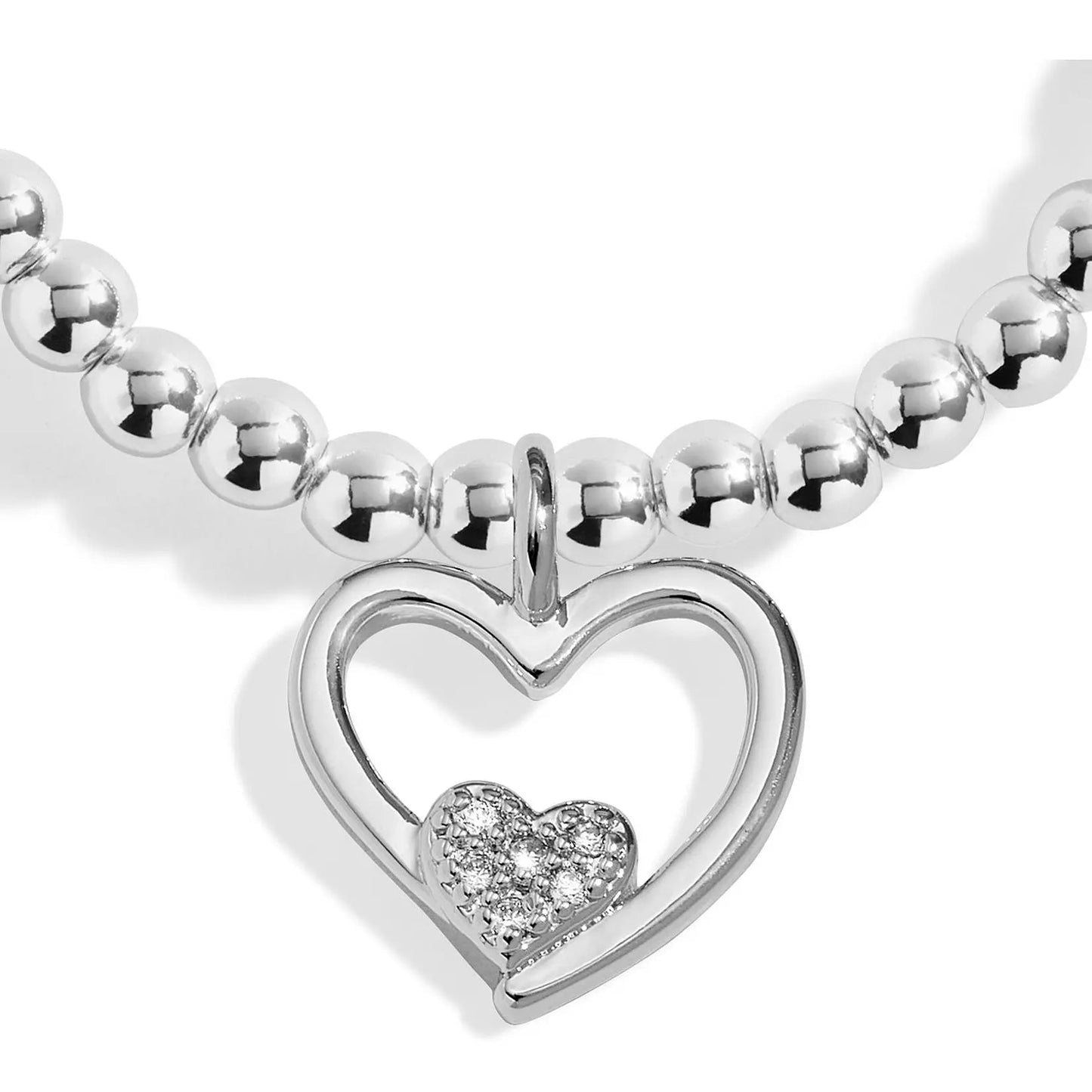 Joma Jewellery A Little Mummy & Bump Silver Plated Bracelet