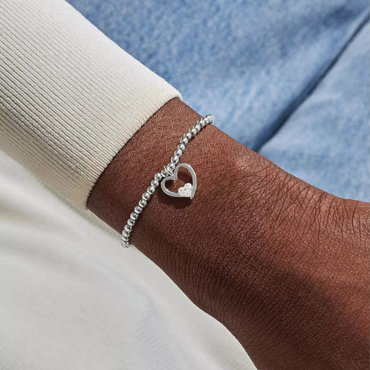 Joma Jewellery A Little Mummy & Bump Silver Plated Bracelet