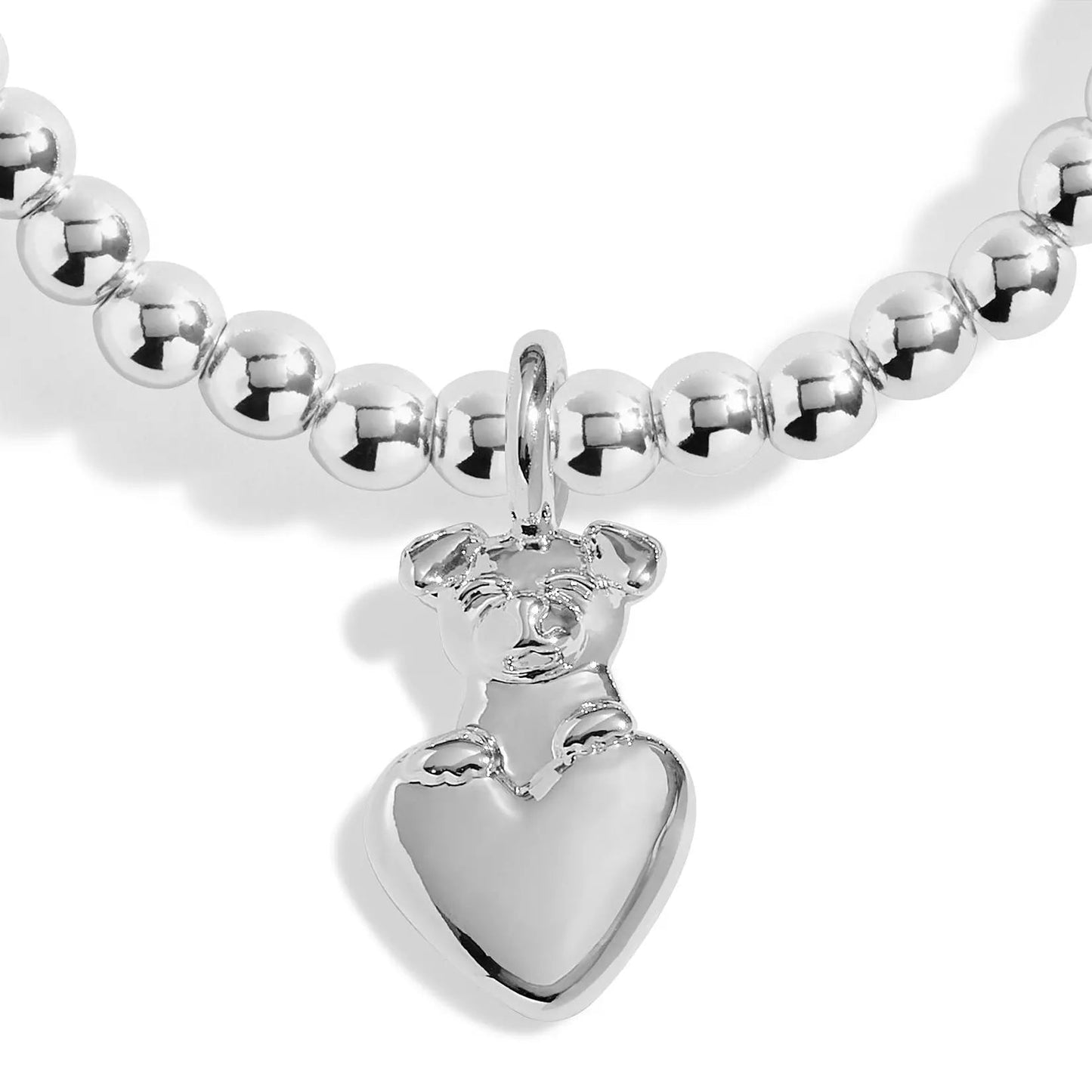 Joma Jewellery A Little Paw-Fect Dog Mum Silver Plated Bracelet