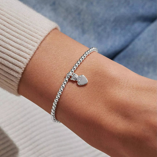 Joma Jewellery A Little Purr-Fect Cat Mum Silver Plated Bracelet