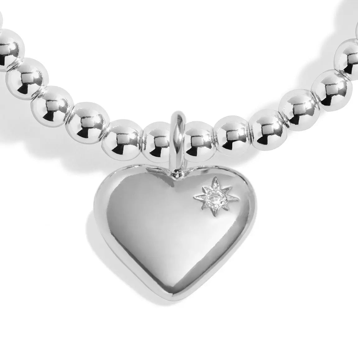 Joma Jewellery A Little Step Mum Silver Plated Bracelet
