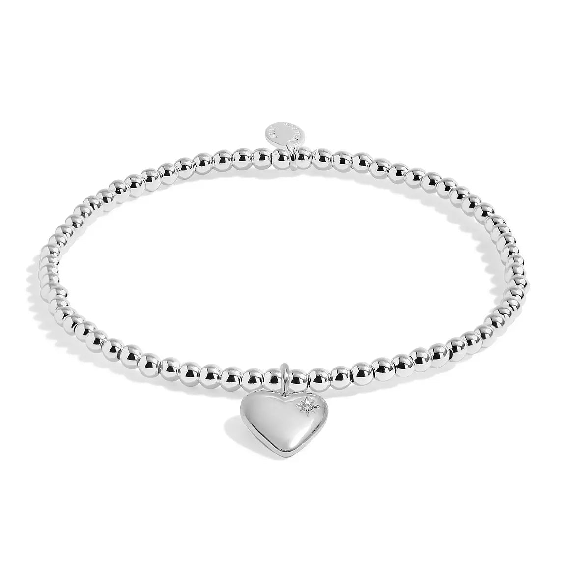 Joma Jewellery A Little Step Mum Silver Plated Bracelet