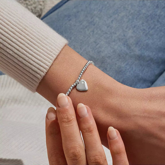 Joma Jewellery A Little Step Mum Silver Plated Bracelet