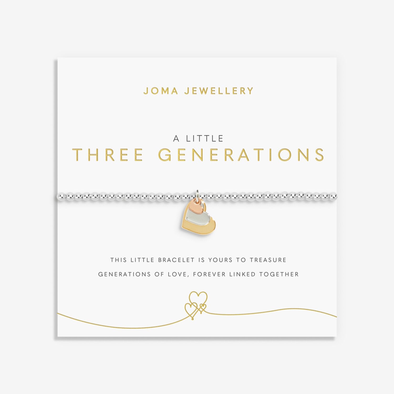 Joma Jewellery A Little Three Generations Bracelet