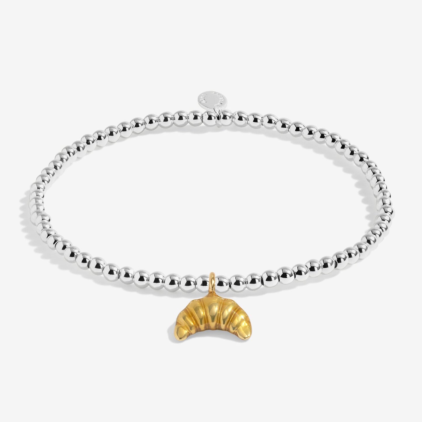 Joma Jewellery A Little Vibes Babes Who Brunch Silver & Gold Plated Bracelet