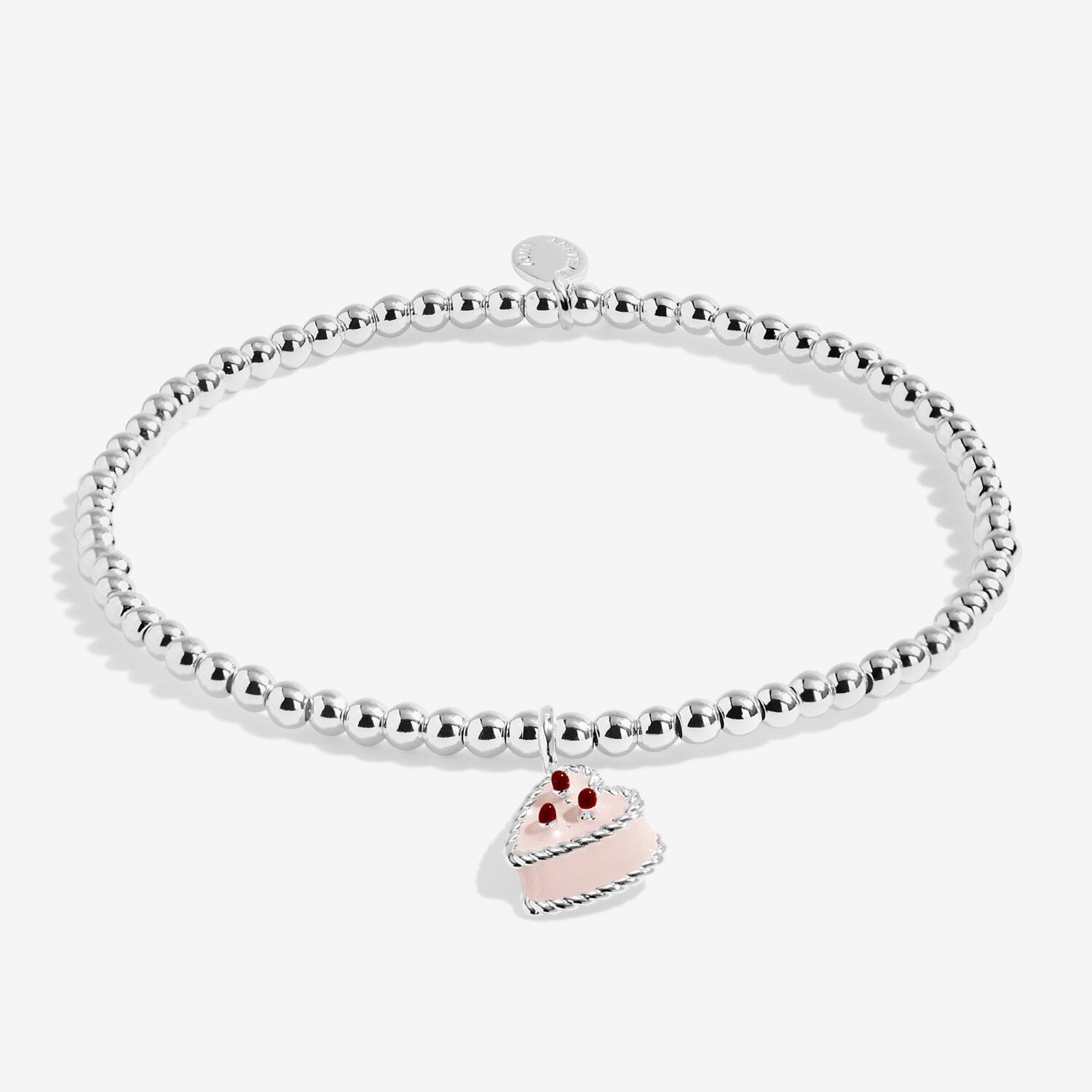 Joma Jewellery A Little Vibes Life Is Sweet Silver Plated Bracelet