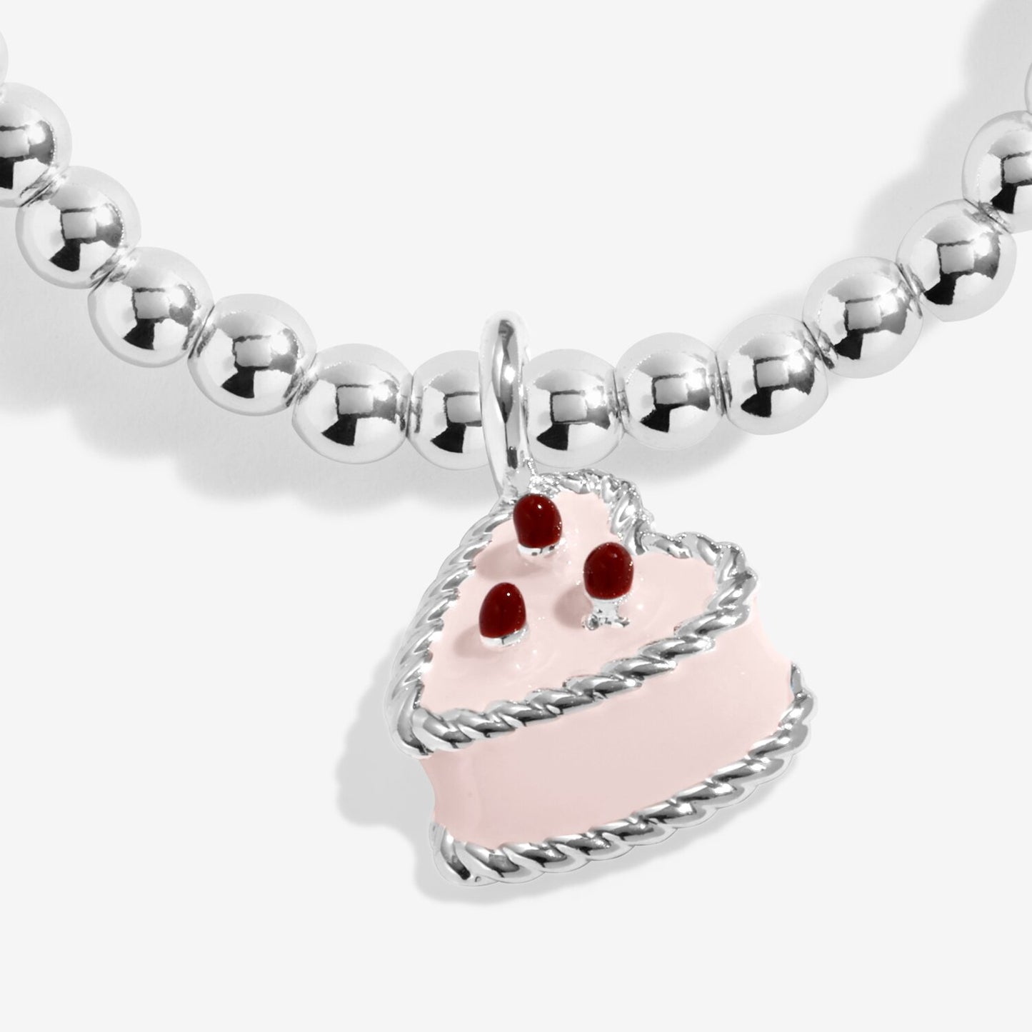 Joma Jewellery A Little Vibes Life Is Sweet Silver Plated Bracelet