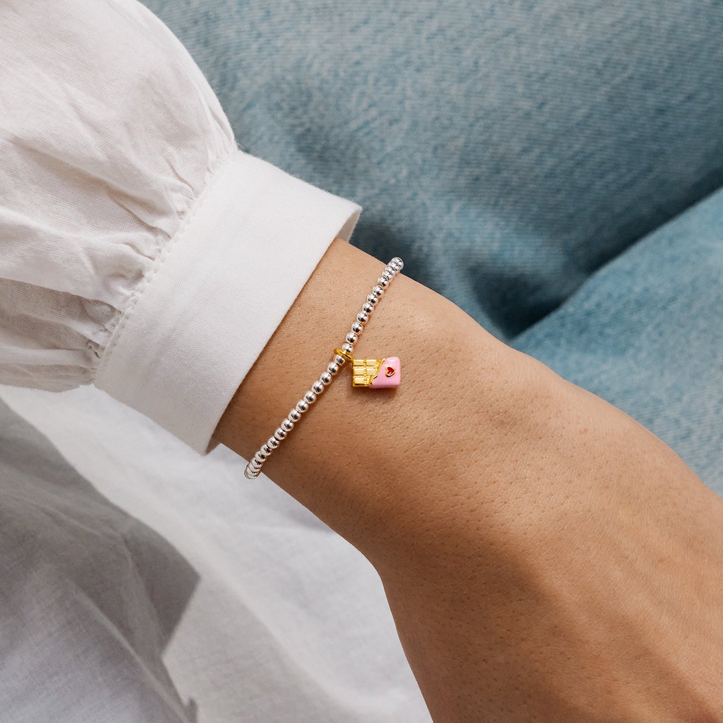 Joma Jewellery A Little Vibes Sweet Like Chocolate Bracelet